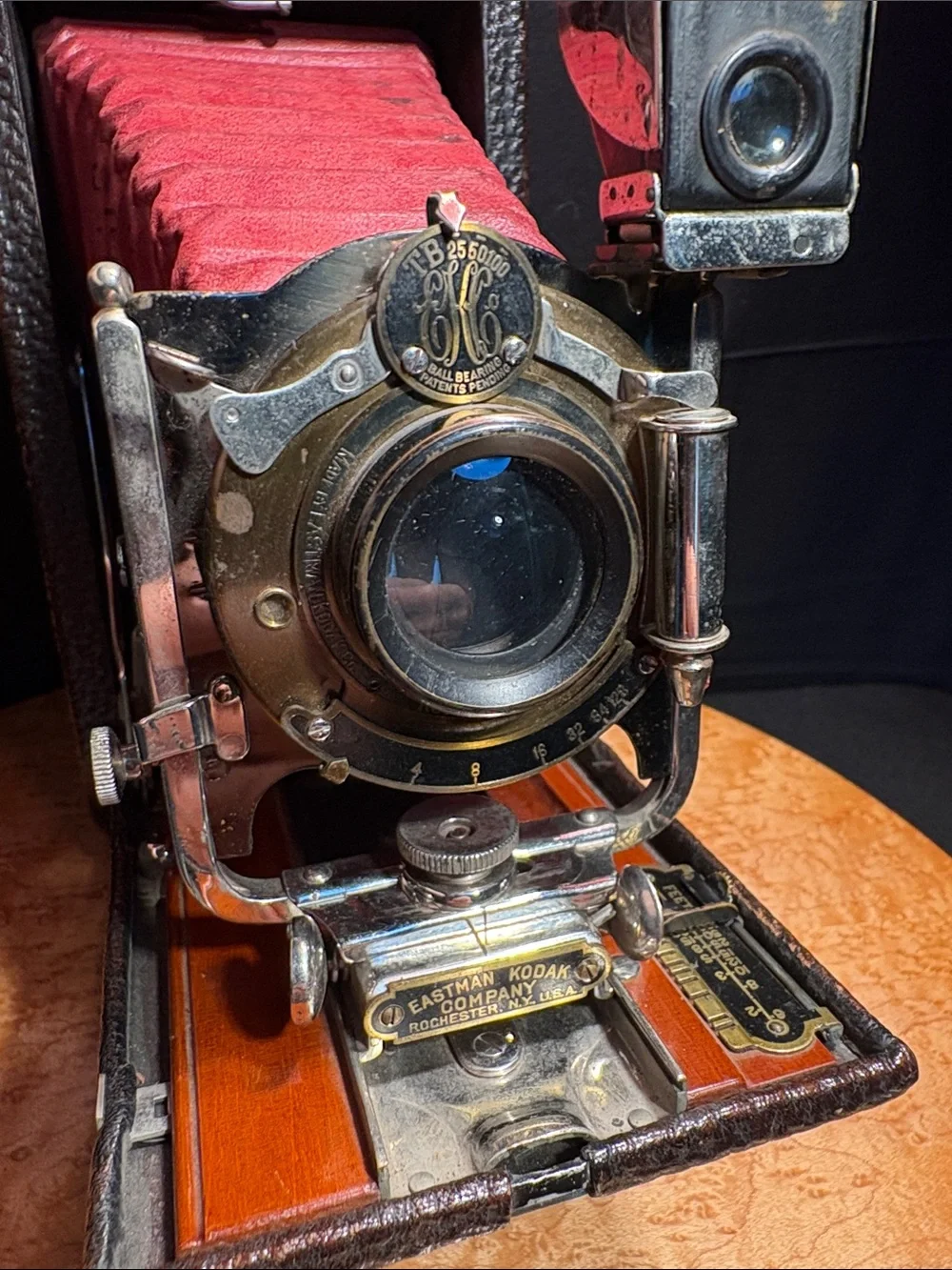 Stunning Early 1900s Eastman Kodak No. 3-A Folding Pocket Camera (Model B-4)